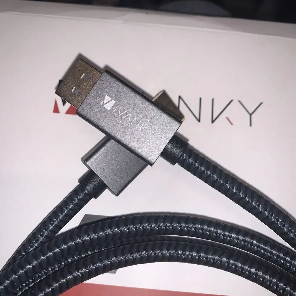 4K HDMI Cable 6.6 Ft, Ivanky High Speed 18Gbps HDMI 2.0 Cable, 4K HDR, 3D, 2160P